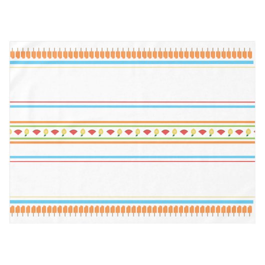 Einfach Sommer Tischdecke (Vorderseite (Horizontal))