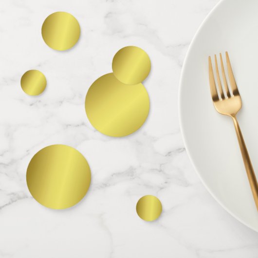 Einfach Spaß, hell und elegant Gold Confetti Konfetti (Gruppe)