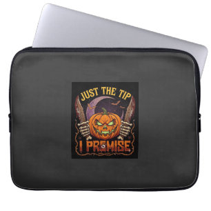Einfach Spitze Prämisse Halloween-Kürbis Blutmesse Laptopschutzhülle