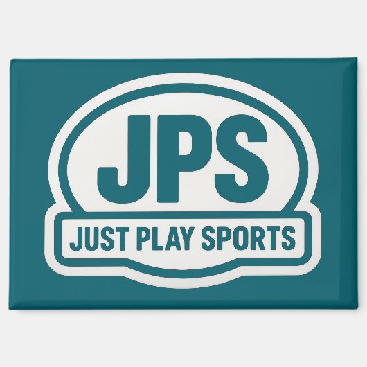 Einfach Sport spielen Magnet (Vorderseite)