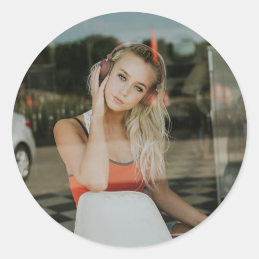 EINFACH! Sticker - Personalisiert - Bild hinzufüge (Vorderseite)