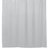 EINFACH STILVOLL MODERN MINIMAL KLASSISCH HELLGRAU DUSCHVORHANG (Vorderseite)