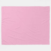 EINFACH STILVOLL MODERN MINIMAL KLASSISCH HELLROSA FLEECEDECKE (Vorderseite (Horizontal))