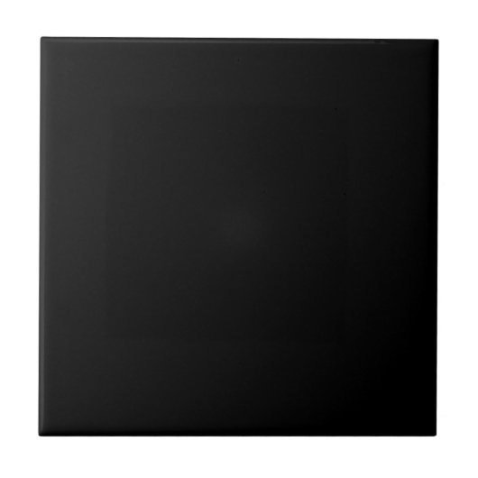 EINFACH STILVOLL MODERNE SCHWARZE FARBE FLIESE (Vorderseite)