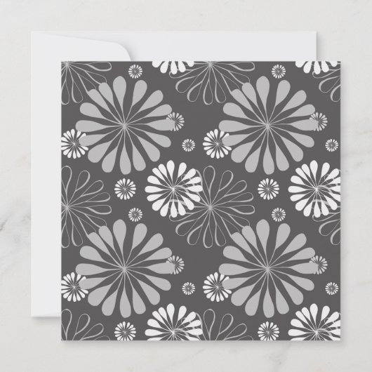 Einfach stilvoll und mit Flora Save the Date (Rückseite)