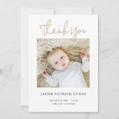 Einfach stilvolle moderne Junge oder Mädchen Viele Ankündigung (Vorderseite)