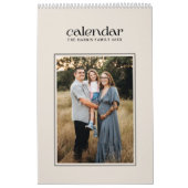 Einfach stilvoller moderner Kalender (Titelbild)