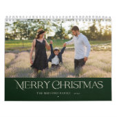 Einfach stilvolles Foto Weihnachten Kalender (Titelbild)