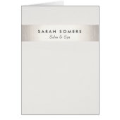 Einfach Stilweises Weiß Modernes IMITAT Silver Str (Vorne)