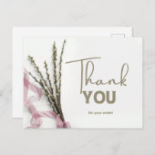 Einfach Store Kleines Unternehmen dank Karte (Vorne/Hinten)