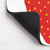 Einfach Strawberry Custom Mousepad (Ecke)