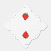 Einfach Strawberry-Gefälligkeitsboxen Geschenkschachtel (Ungefaltet)