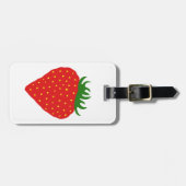 Einfach Strawberry Gepäckanhänger (Vorderseite horizontal)