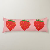 Einfach Strawberry Kissen (Vorderseite)