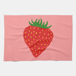 Einfach Strawberry Küchenhandtuch Geschirrtuch