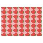 Einfach Strohbeeren-Tischdecken Tischdecke (Vorderseite (Horizontal))