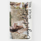 Einfach Stylish Modern Herzlichen Glückwunsch Absc Banner (Vertikal)