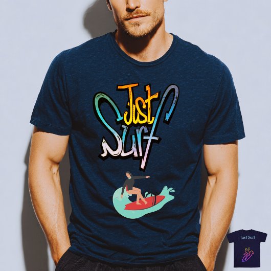 Einfach surfen und die Wellen genießen  T-Shirt