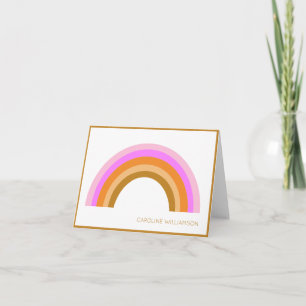 Einfach Süß Retro Regenbogen Personalisierter Name