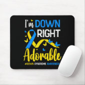 Einfach süße Welt Down-Syndrom-Tag 21. Mousepad (Mit Mouse)