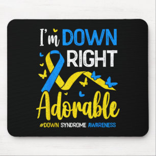 Einfach süße Welt Down-Syndrom-Tag 21. Mousepad