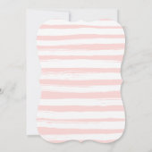 Einfach süßes Brautparty mit Weinprobe Einladung (Rückseite)