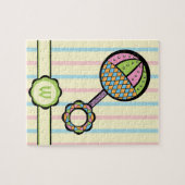 Einfach süßes Geklapper-Puzzlespiel Puzzle (Horizontal)