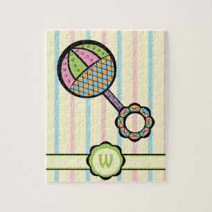 Einfach süßes Geklapper-Puzzlespiel Puzzle