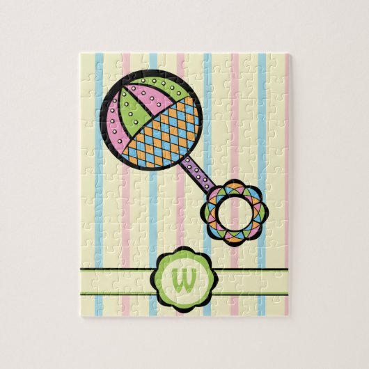 Einfach süßes Geklapper-Puzzlespiel Puzzle (Vertikal)