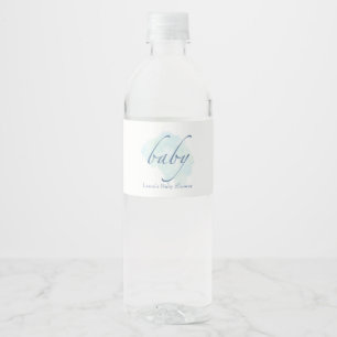 Einfach & Sweet Baby Dusche Wasserflaschenetikett