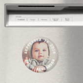 Einfach Sweet Baby Foto Magnet (In Situ (Geschirrspüler))