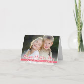 Einfach Sweet Mütter Day Foto Card Karte (Vorderseite)