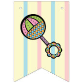 Einfach Sweet Rattle Bunting Banner (Zweite Fahne)