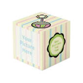 Einfach Sweet Rattle Foto Cube Würfel (Rückseite Schrägansicht)