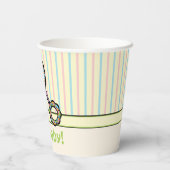 Einfach Sweet Rattle Paper Cup Pappbecher (Rückseite)