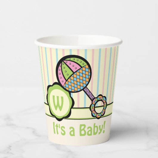 Einfach Sweet Rattle Paper Cup Pappbecher (Links)