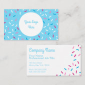 Einfach Sweet Sprinkle Beruflich Visitenkarte (Vorne/Hinten)