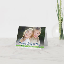 Einfach Sweet Vathers Day Foto Card Karte
