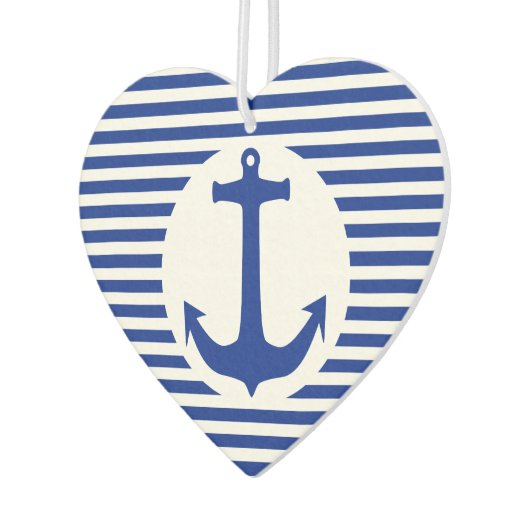 Einfach Symbole - ANCHOR & STRIPES + Ihre Ideen Autolufterfrischer (Links)