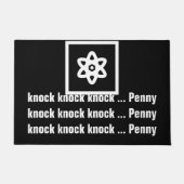 Einfach Symbole - Atom Sign + Ihre Ideen Fußmatte (Vorderseite)