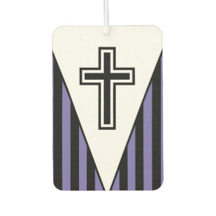 Einfach Symbole - CHRISTLICHER CROSS + Ihre Ideen Autolufterfrischer