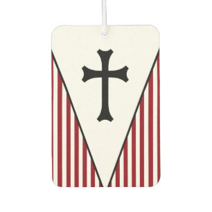 Einfach Symbole - CHRISTLICHER CROSS + Ihre Ideen Autolufterfrischer