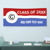 Einfach Symbole - COPYRIGHT-Zeichen + Ihre Ideen Banner (Messe)