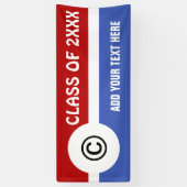 Einfach Symbole - COPYRIGHT-Zeichen + Ihre Ideen Banner (Vertikal)