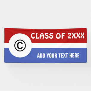 Einfach Symbole - COPYRIGHT-Zeichen + Ihre Ideen Banner