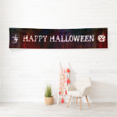 Einfach Symbole - Hexe & Kürbiskur Banner (Insitu)