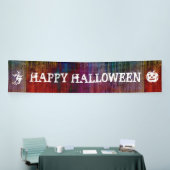 Einfach Symbole - Hexe & Kürbiskur Banner (Messeveranstaltung)