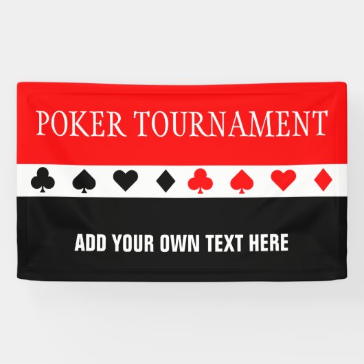 Einfach Symbole - KARTENKARTEN + Ihre Ideen Banner (Horizontal)