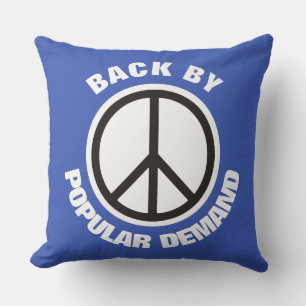 Einfach Symbole - PEACE + Ihre Ideen Kissen