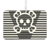 Einfach Symbole - SKULL & BONES + Ihre Ideen Autolufterfrischer (Rückseite)